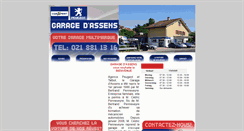 Desktop Screenshot of garage-assens.ch